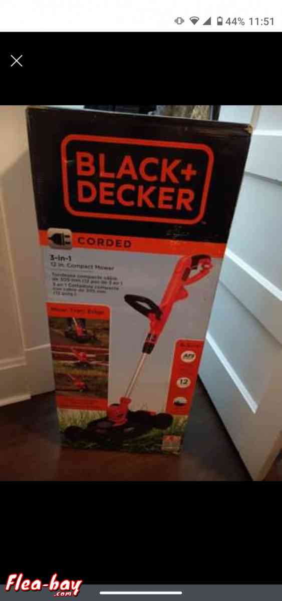 Black and Decker 3-in-1 Mower