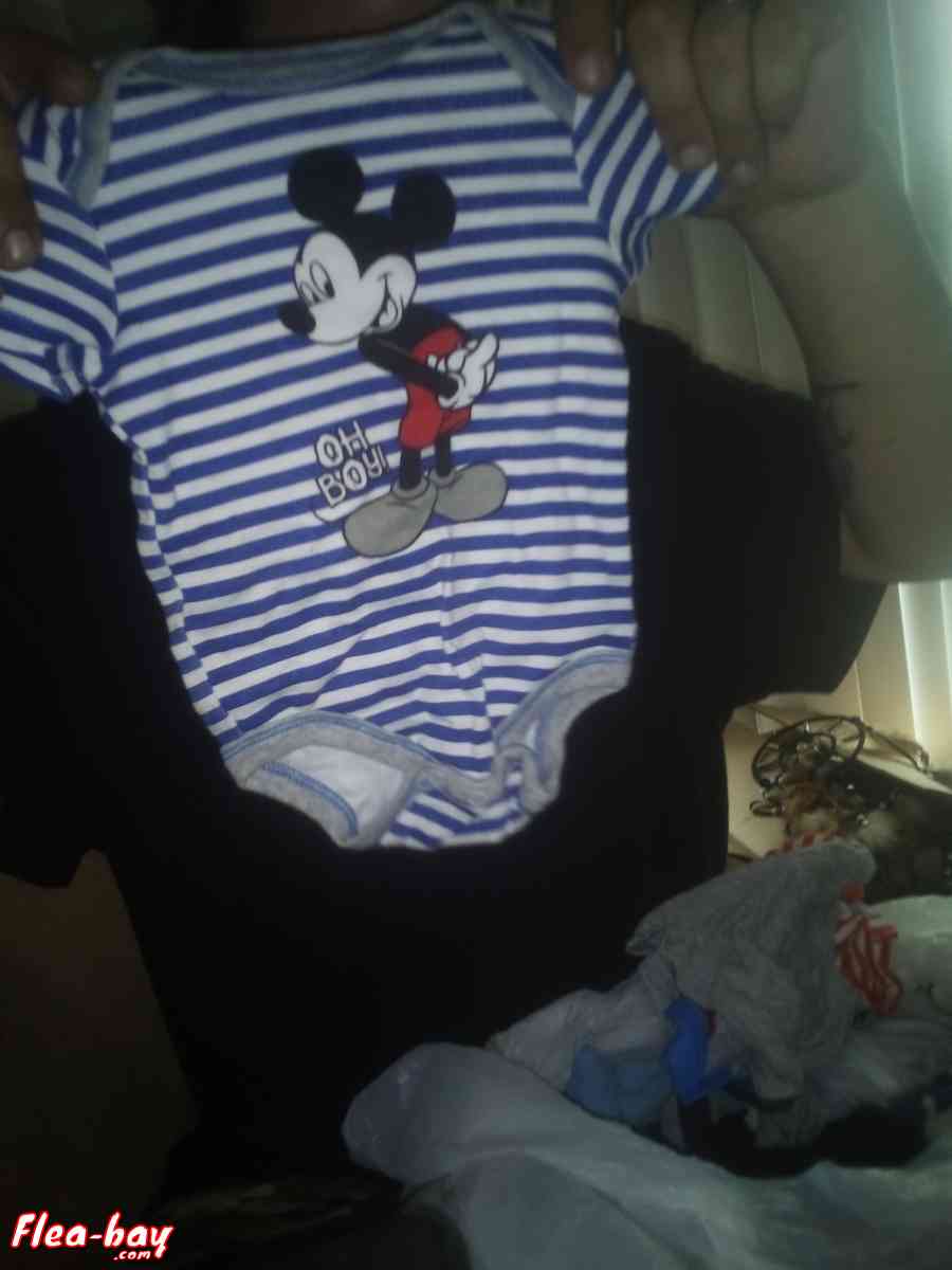 33 gallon bag of of baby boy clothes 0-3-69 months