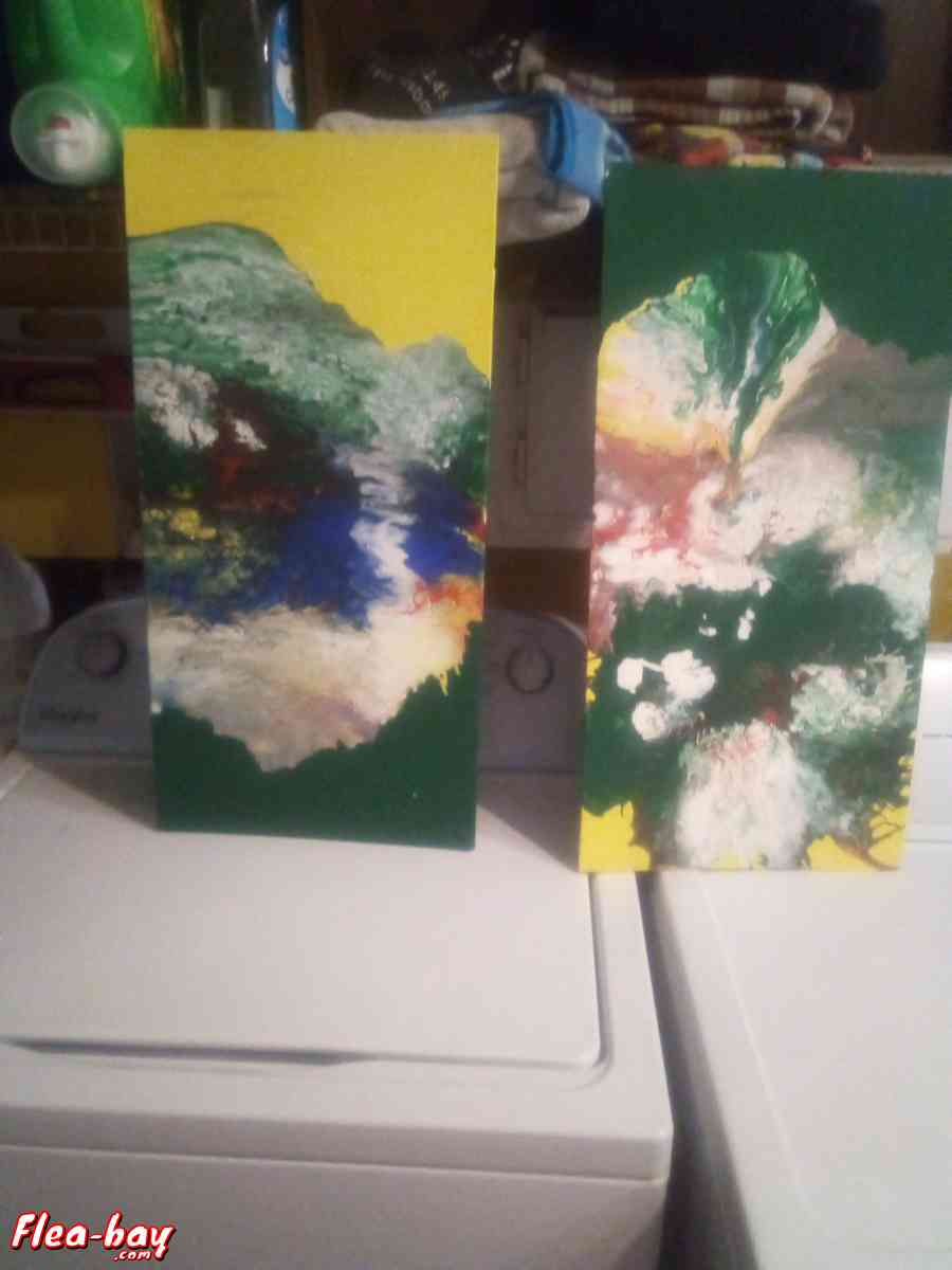 pour painting