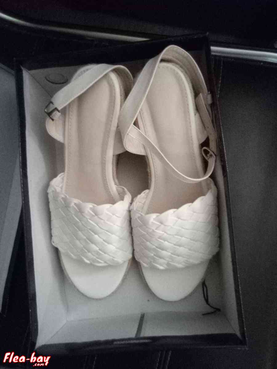 Brand New in box White Wedges