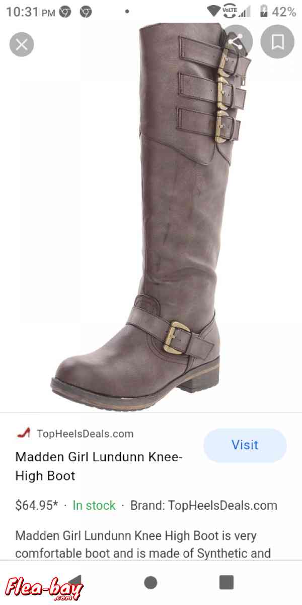 madden girl lundunn thigh boots