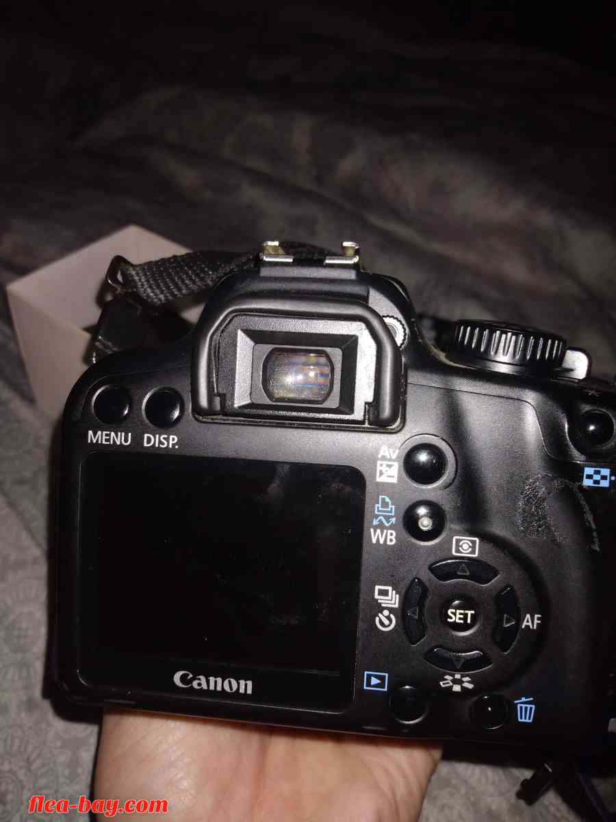 Canon digital REBEL eos camera
