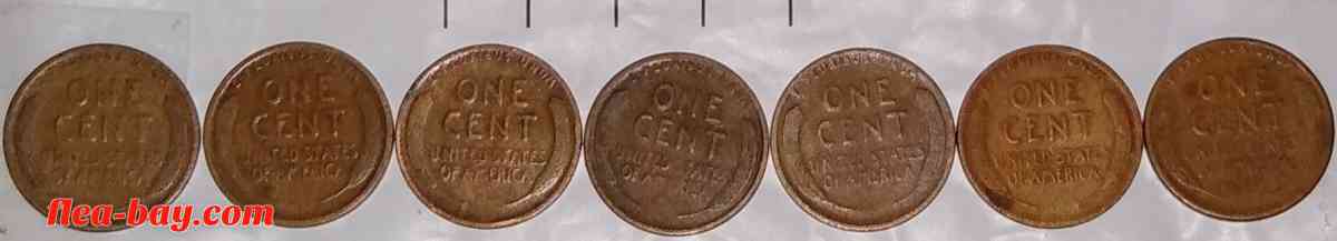 Lincoln Wheat cents! hard to find this era; early 20's