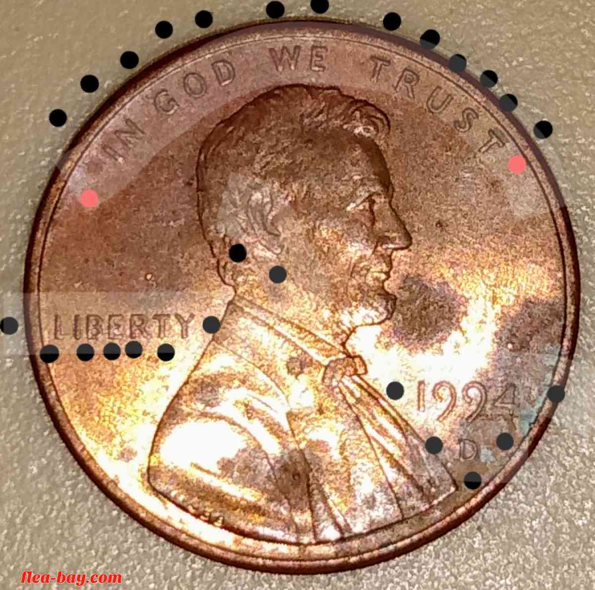 1994-D/rev-variety&mint error;