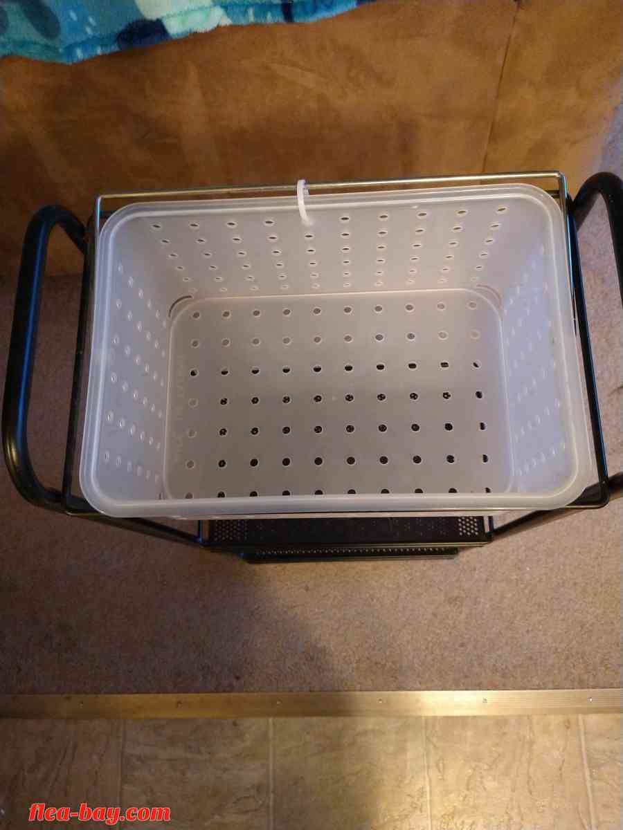 small three tiered shelf