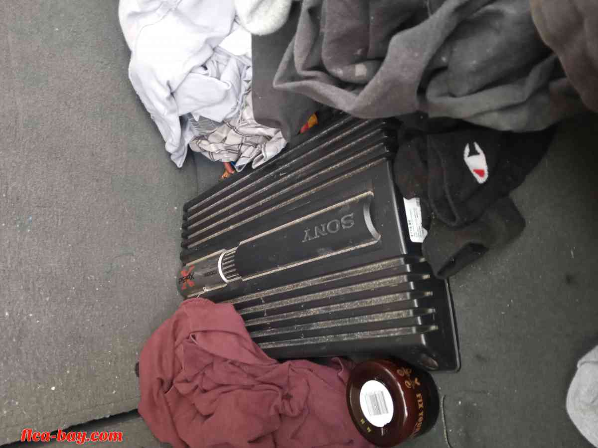 Kenwood speakers and amp