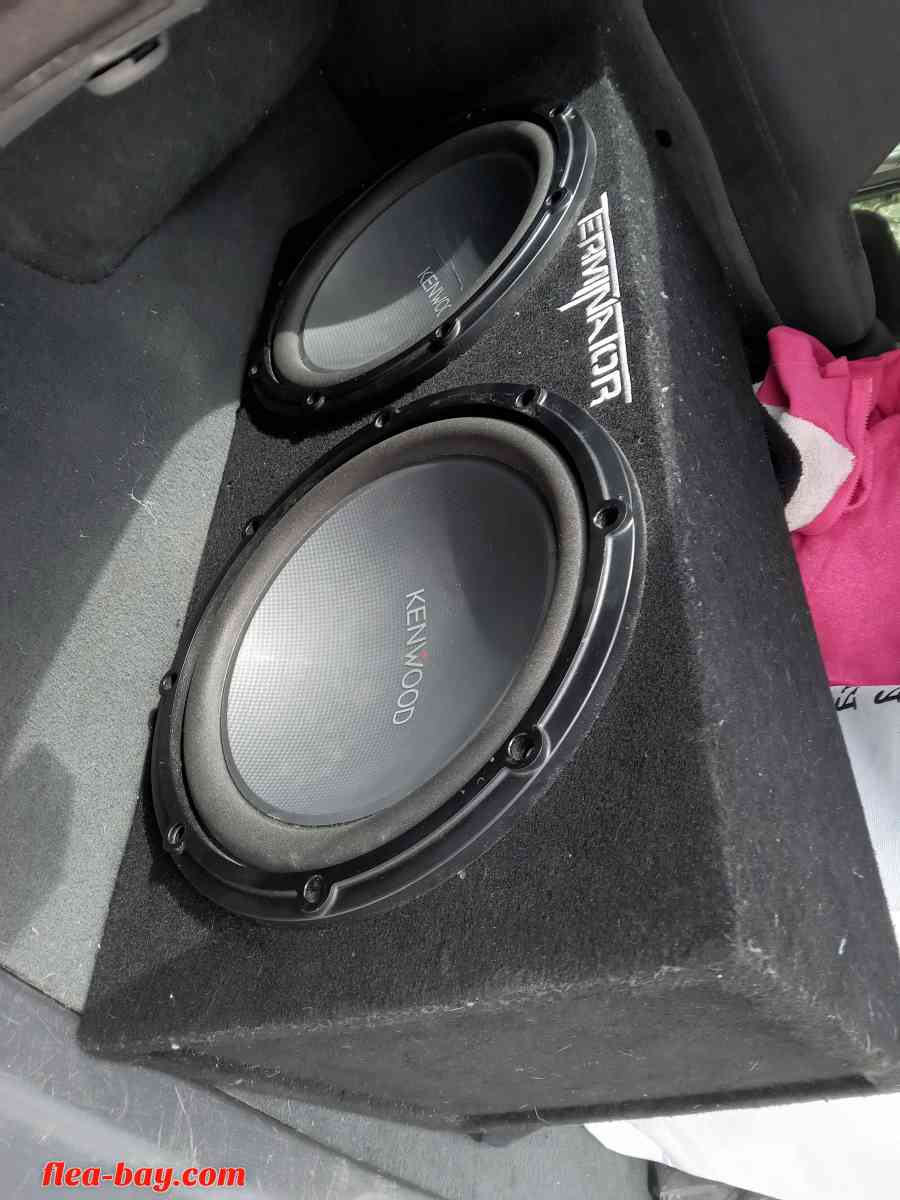 Kenwood speakers and amp