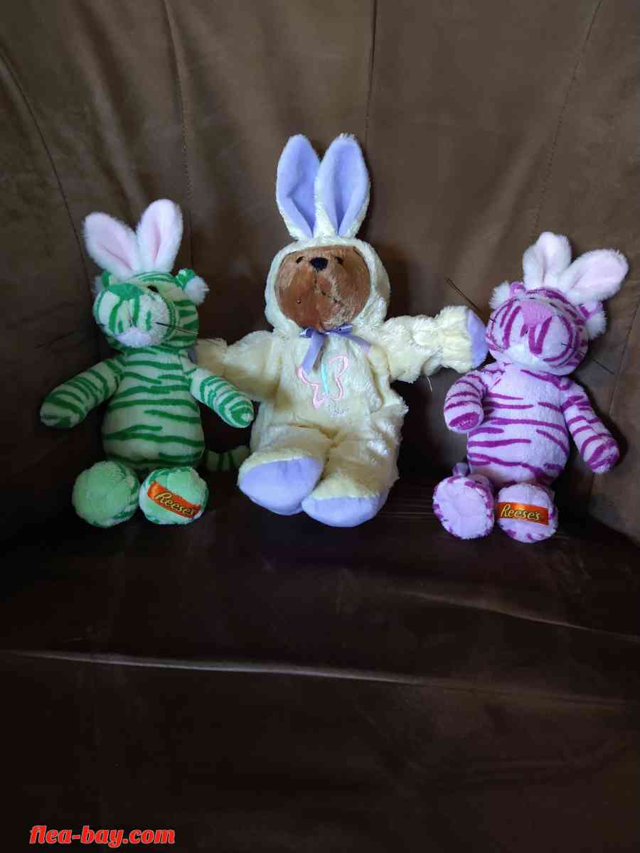 Easter stuffed animals