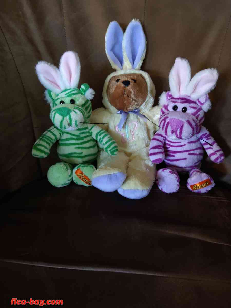 Easter stuffed animals