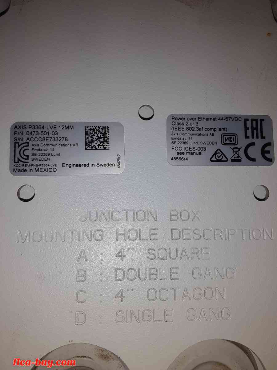 Axis communications  security camera