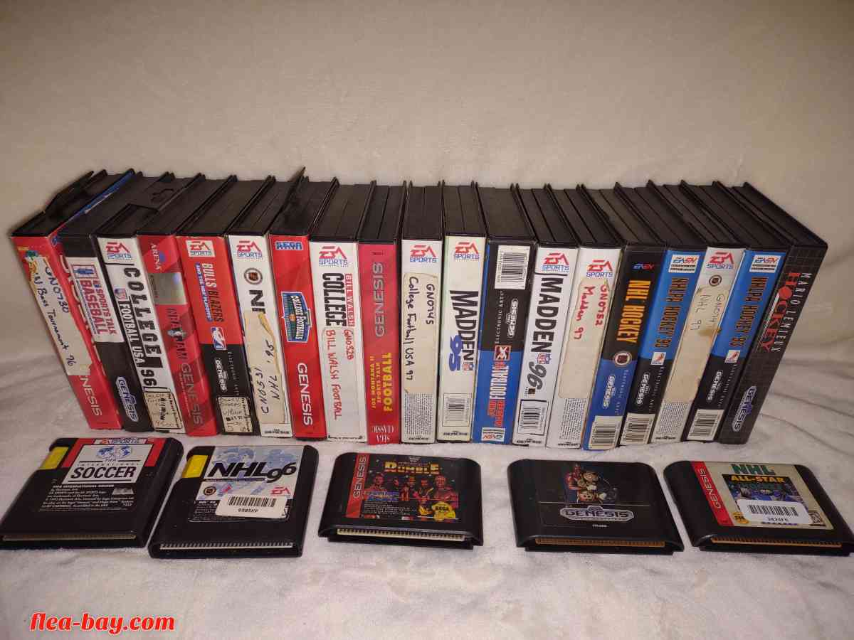 old Sega Genesis games