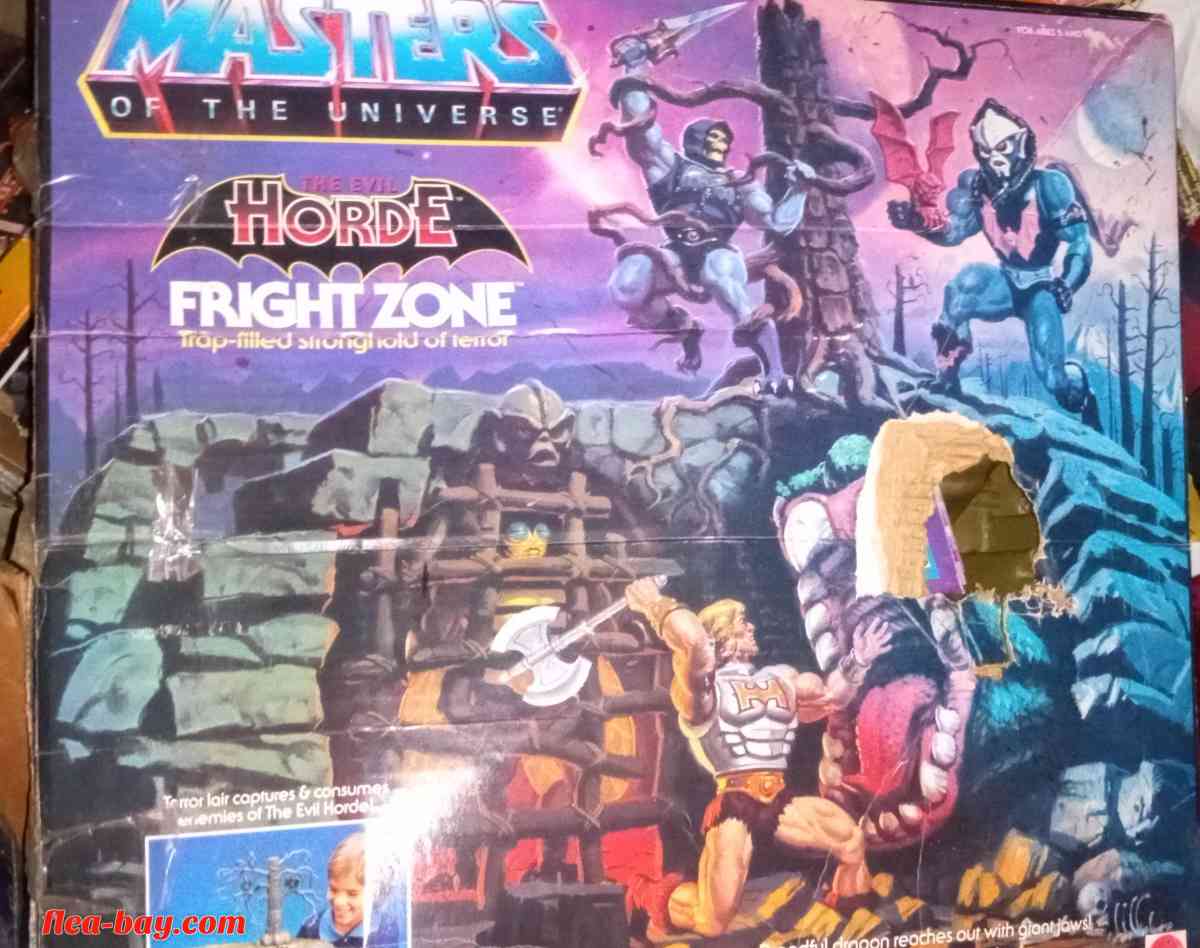 1985 fright zone trap field strongholds of terror lego unope