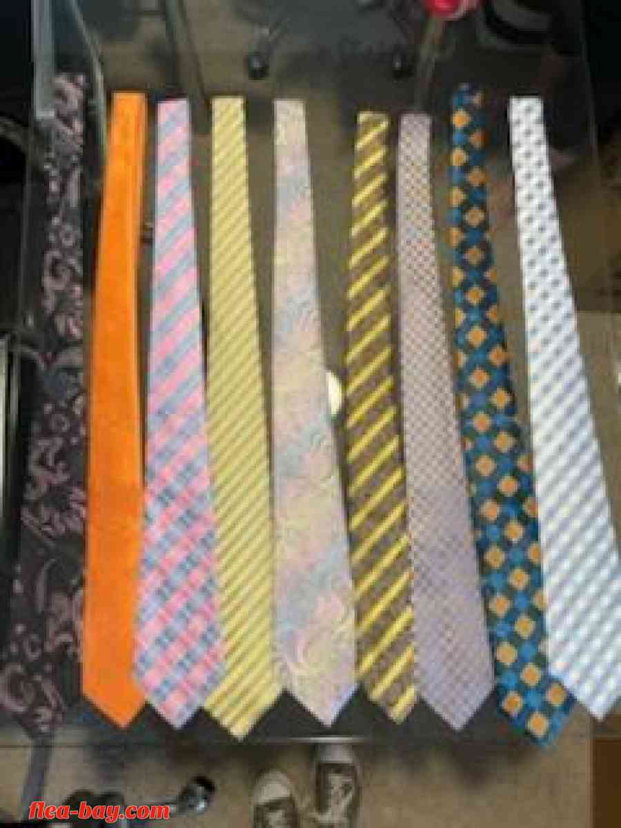 New Ties lot of 9