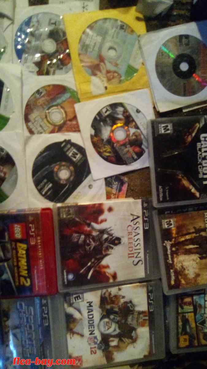 PS3 Xbox 360 and Xbox one games