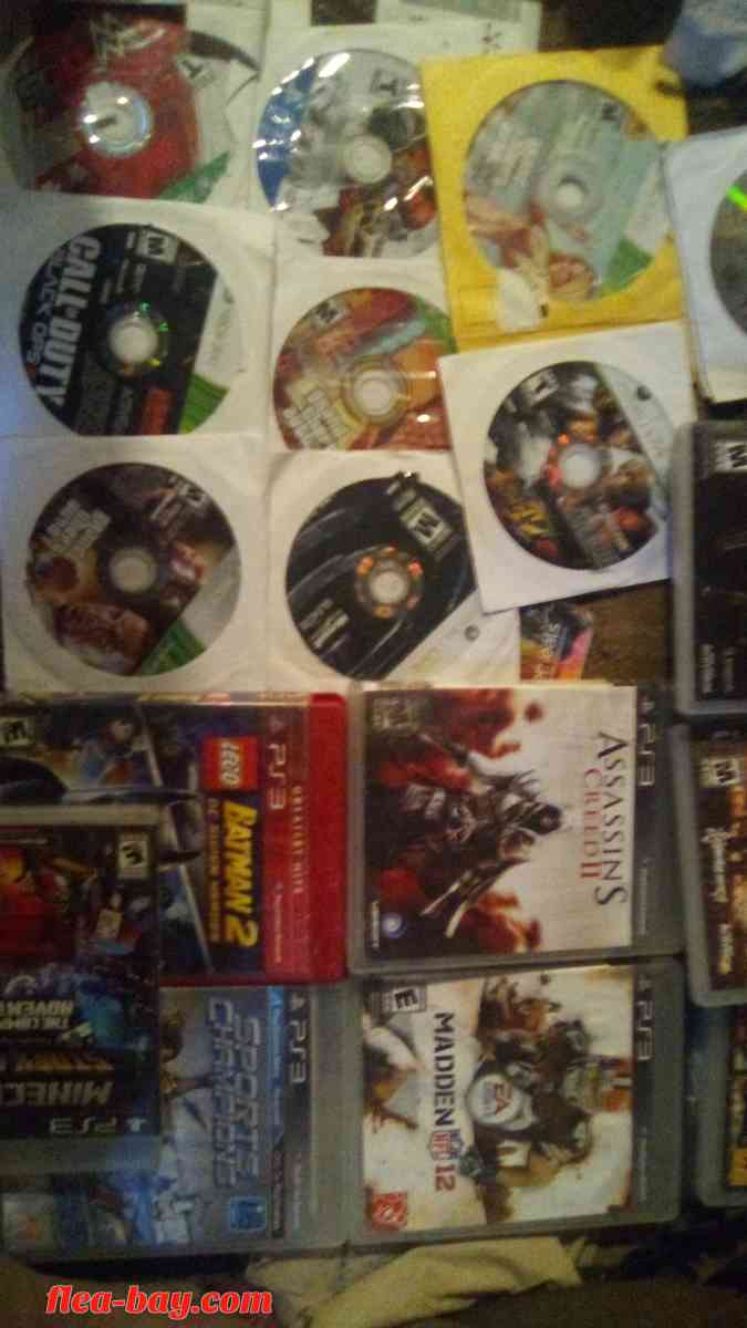 PS3 Xbox 360 and Xbox one games