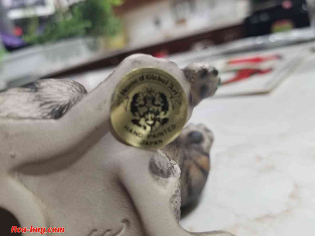 Vintage Cat Kitten Figure House of Global Art Japan