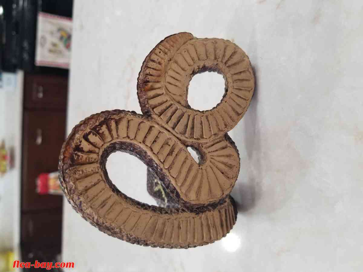 Vintage Cobra Figure Hard Rubber Plastic Toy Snakes