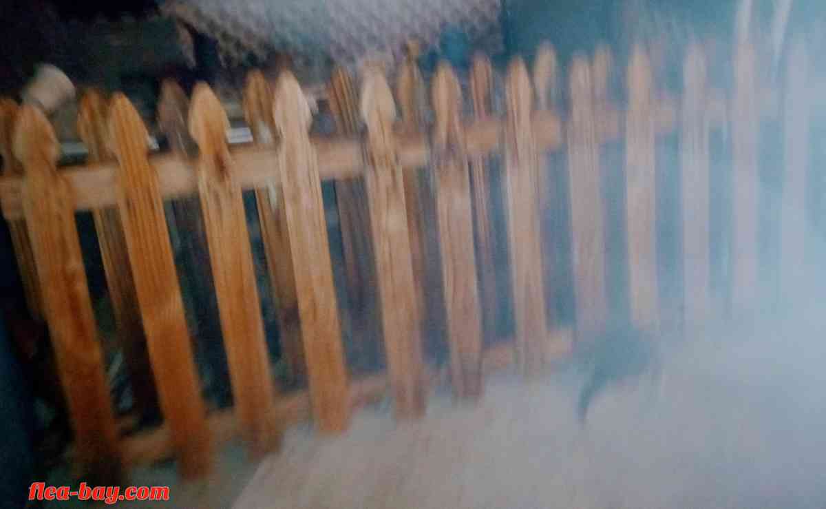 gothic wooden pickets for fence 8 ft. wide by 4 ft high