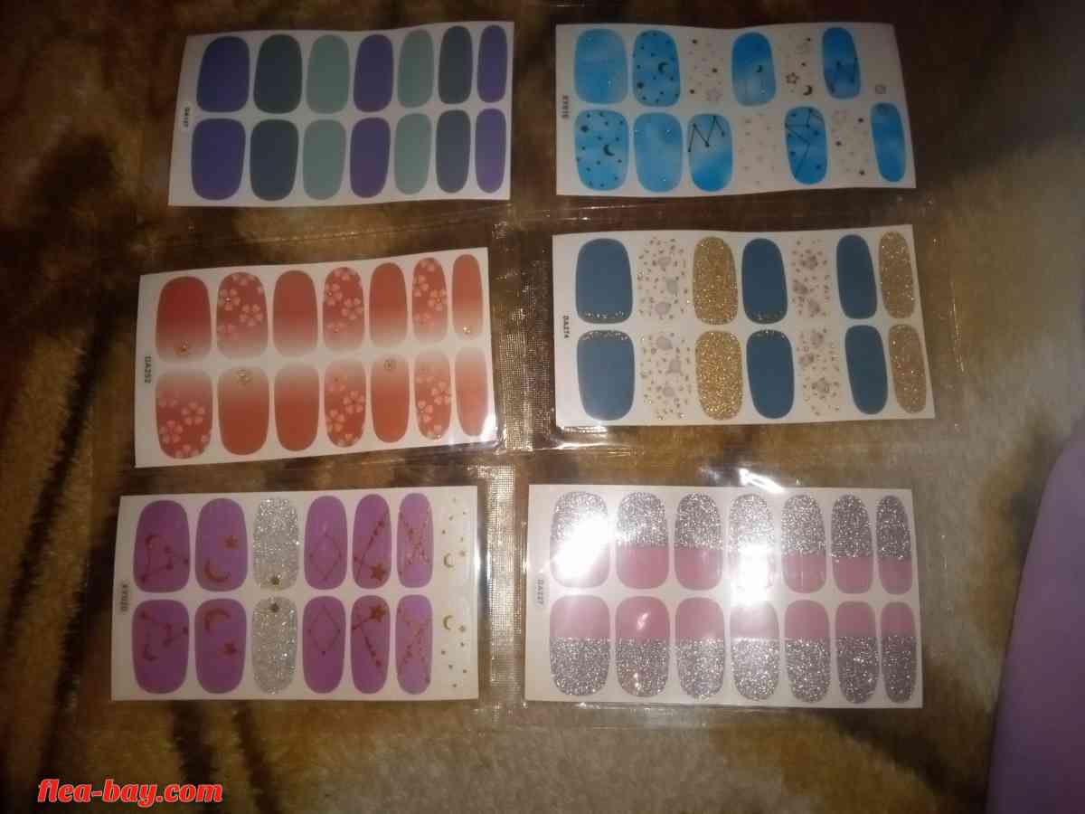 stick on nail polish