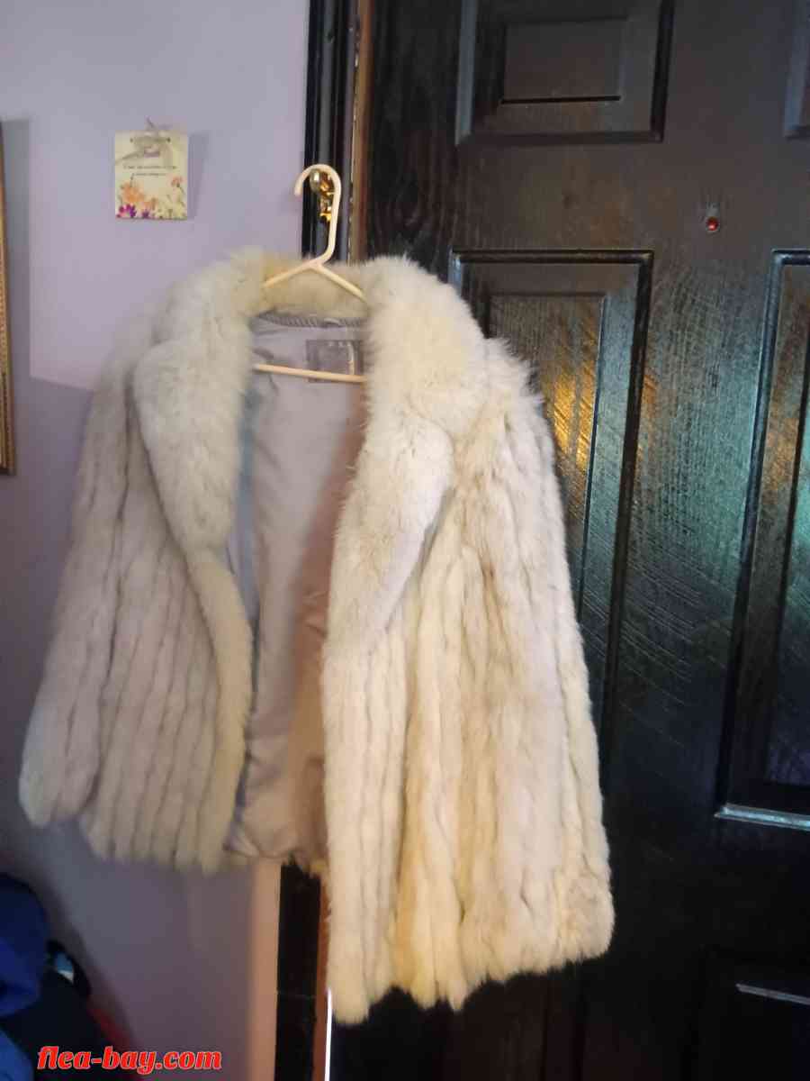 real Fox fur coat