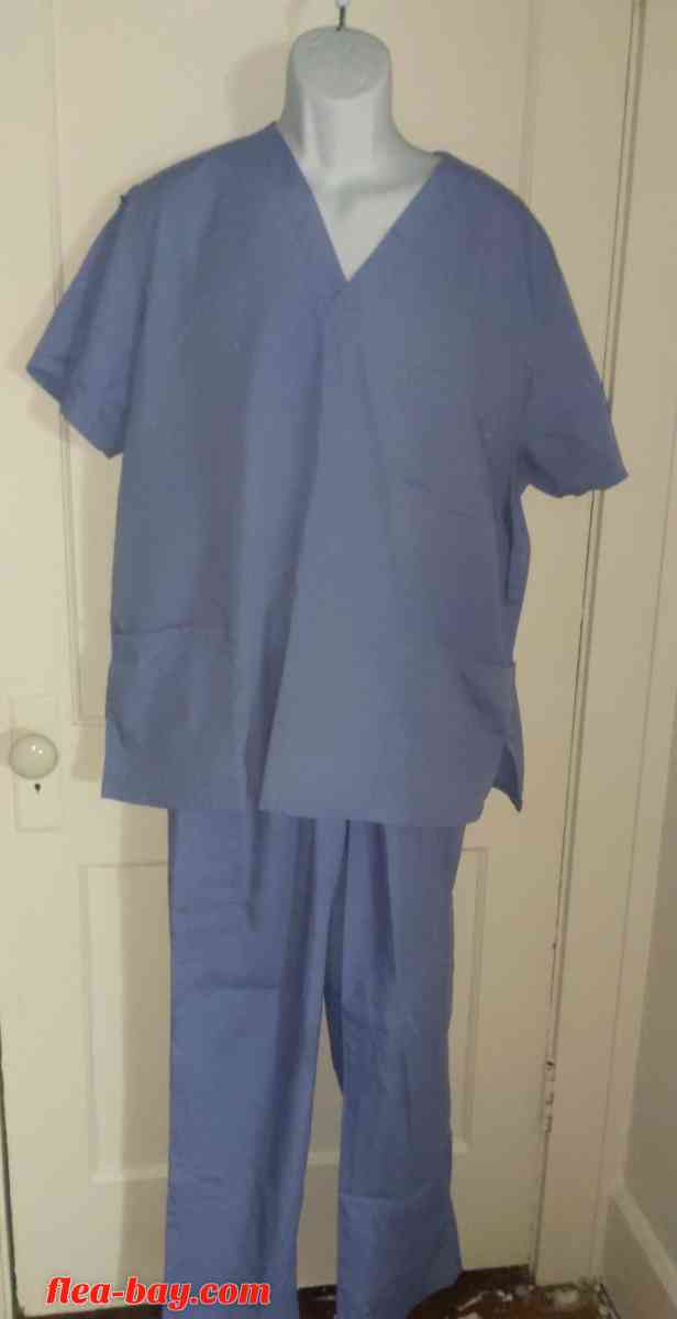 Men's scrubs.