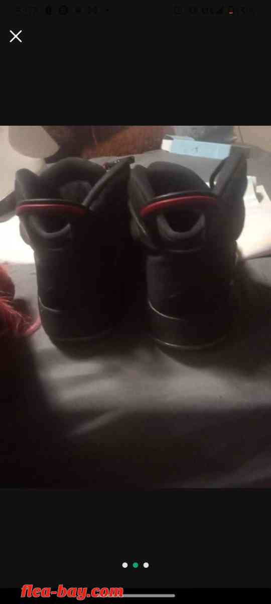 Air Jordan 6-17-23 - 'Black White Red Contrast Stitching'