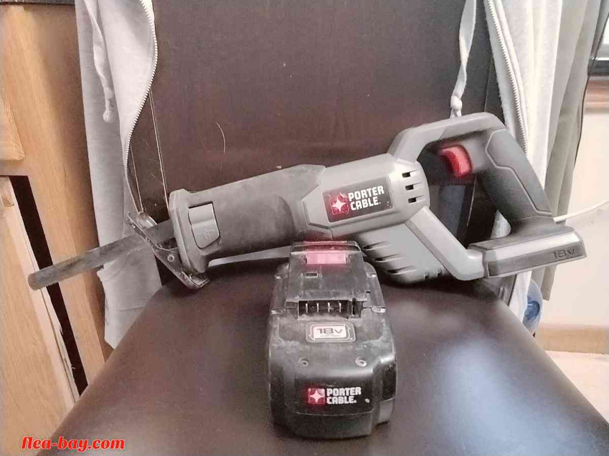 porter cable cordless saw sall with 2 18 volt batteries incl