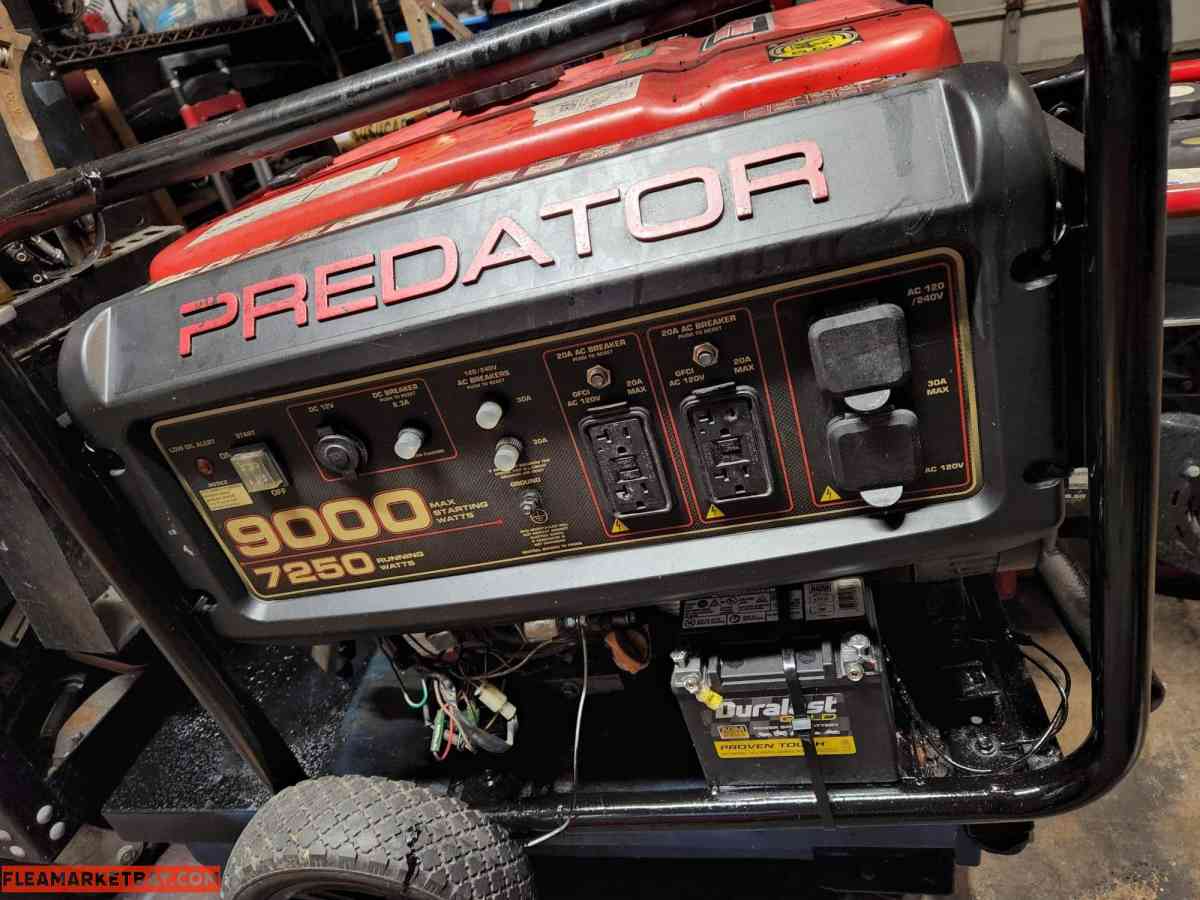 predator 9000 generator