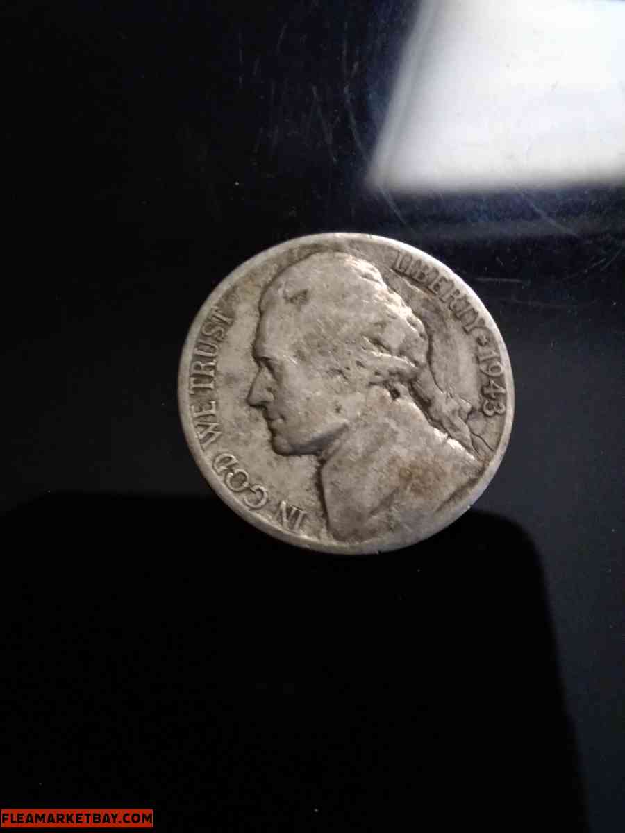 Jefferson war nickel 1943 P