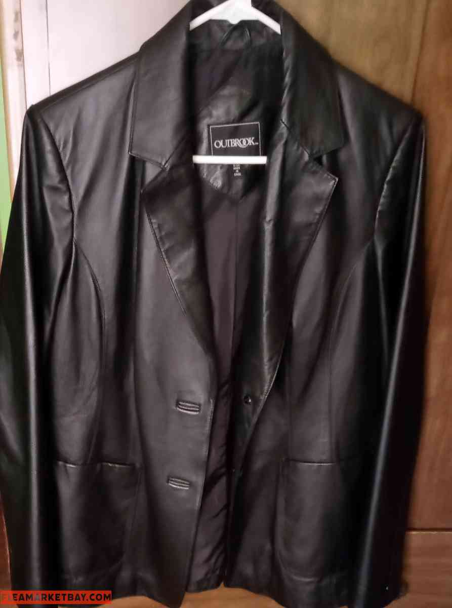 OUTBROOK -Leather Jacket