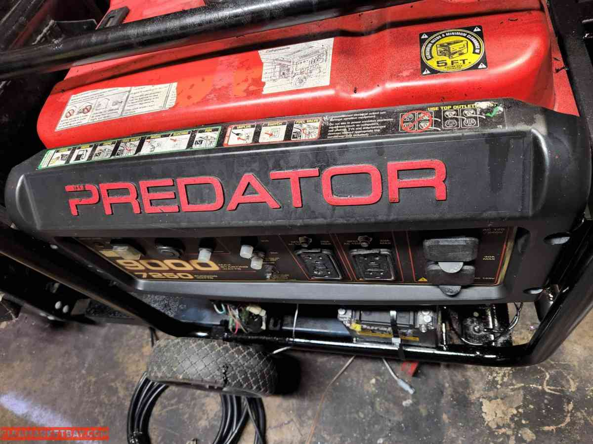 predator 9000 generator