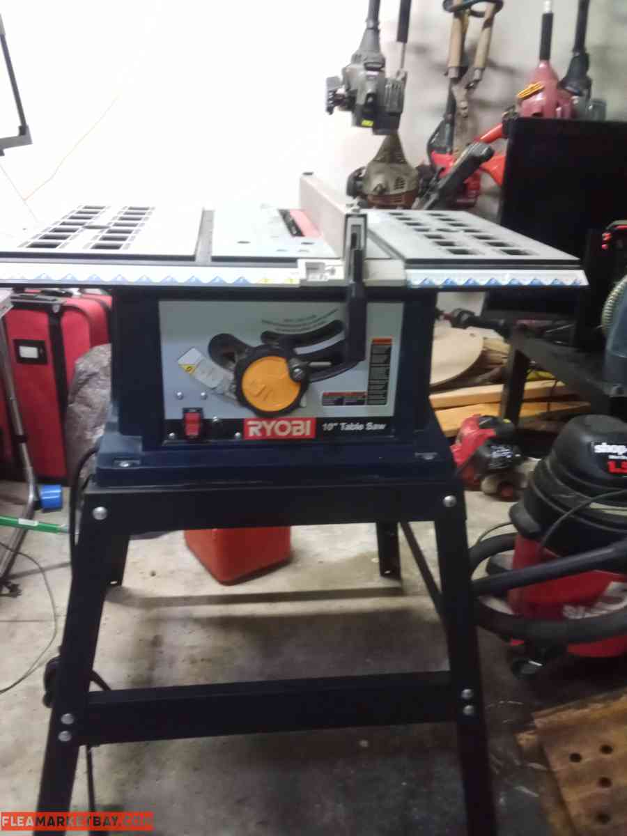 10" RYOBI table saw