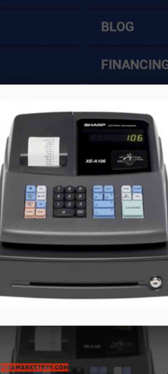 brand new cash register