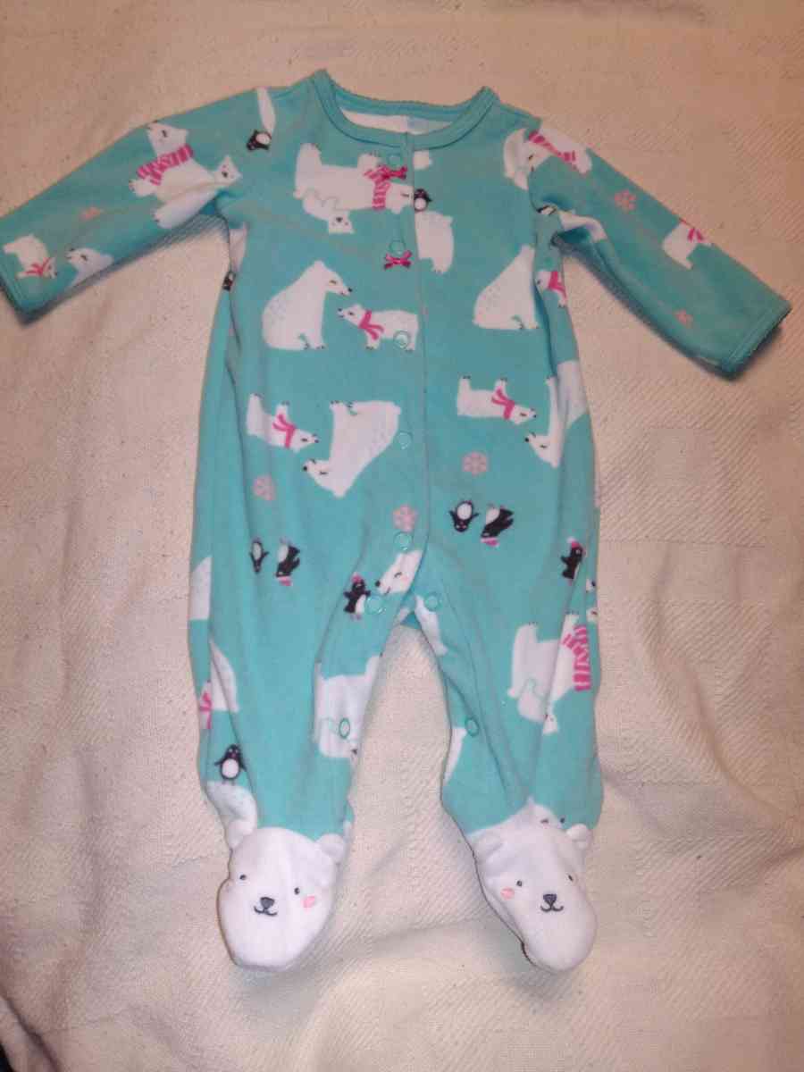 Newborn footed sleeper