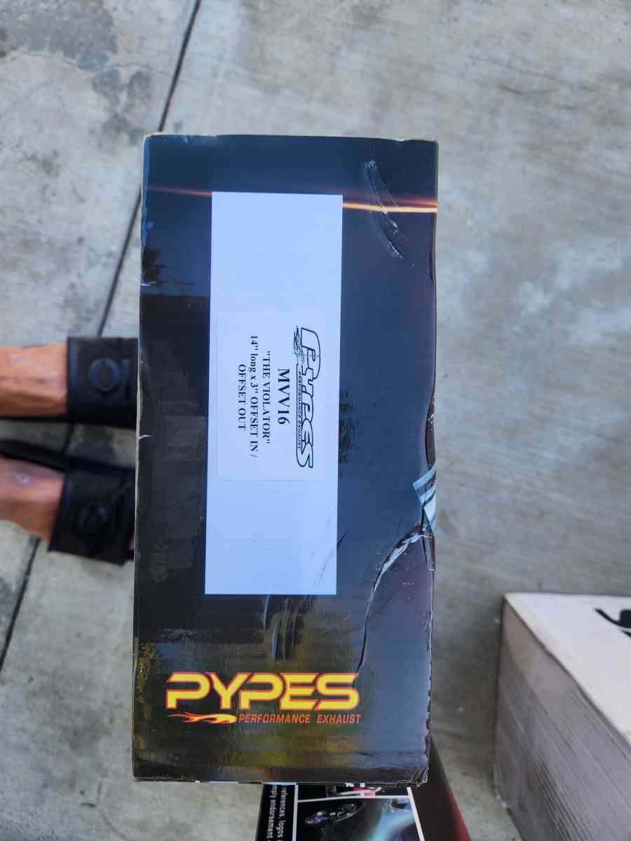 Pypes high flow muffler new