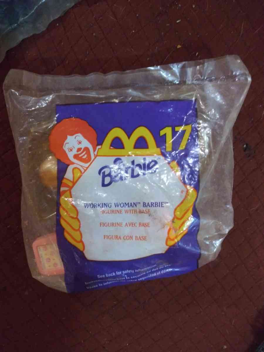 all Barbies 1990 McDonald's make me an offer