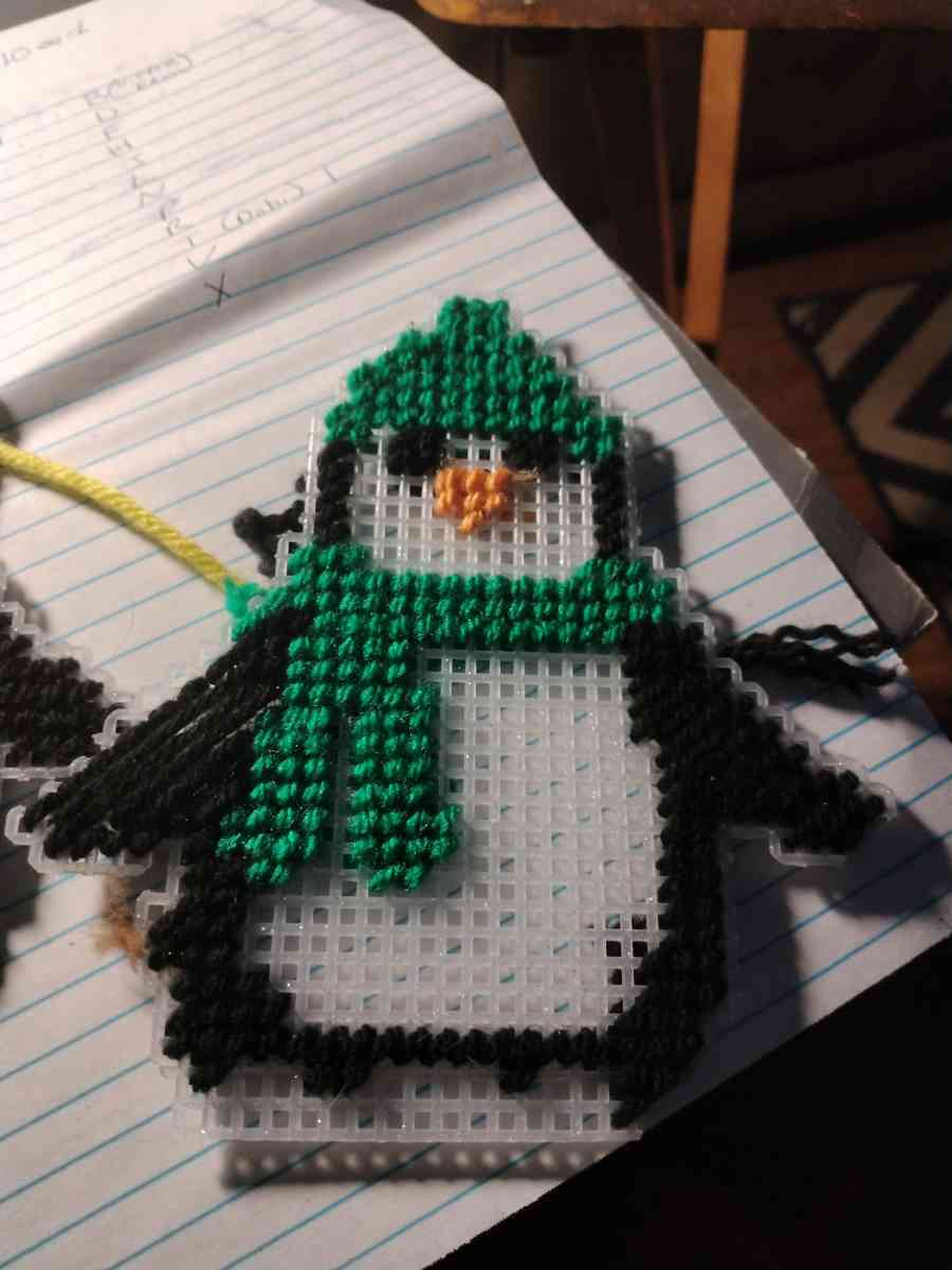 penguin Christmas ornaments