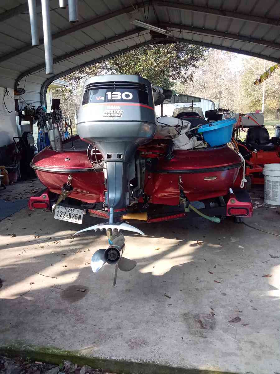 ranger bass boat on ranger trailer 2000