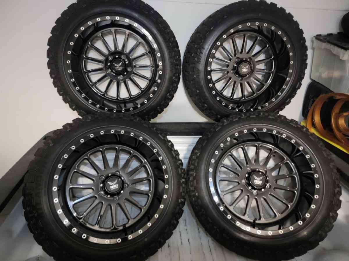 20" force off-road rims &tires