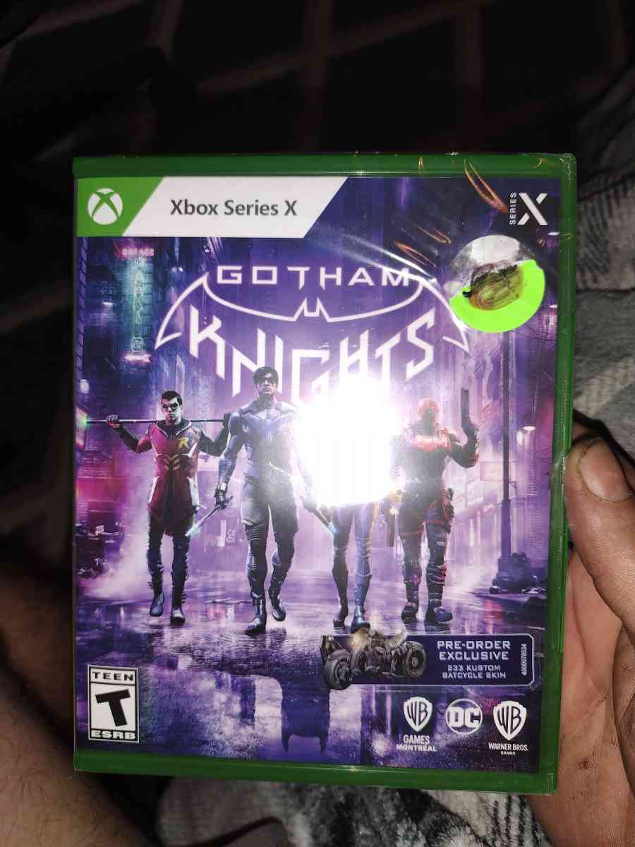Gotham Knights Pre order exclusive for Xbox series x