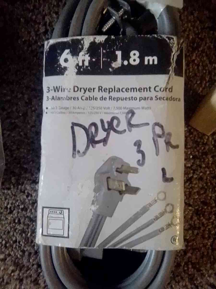 dryer cords
