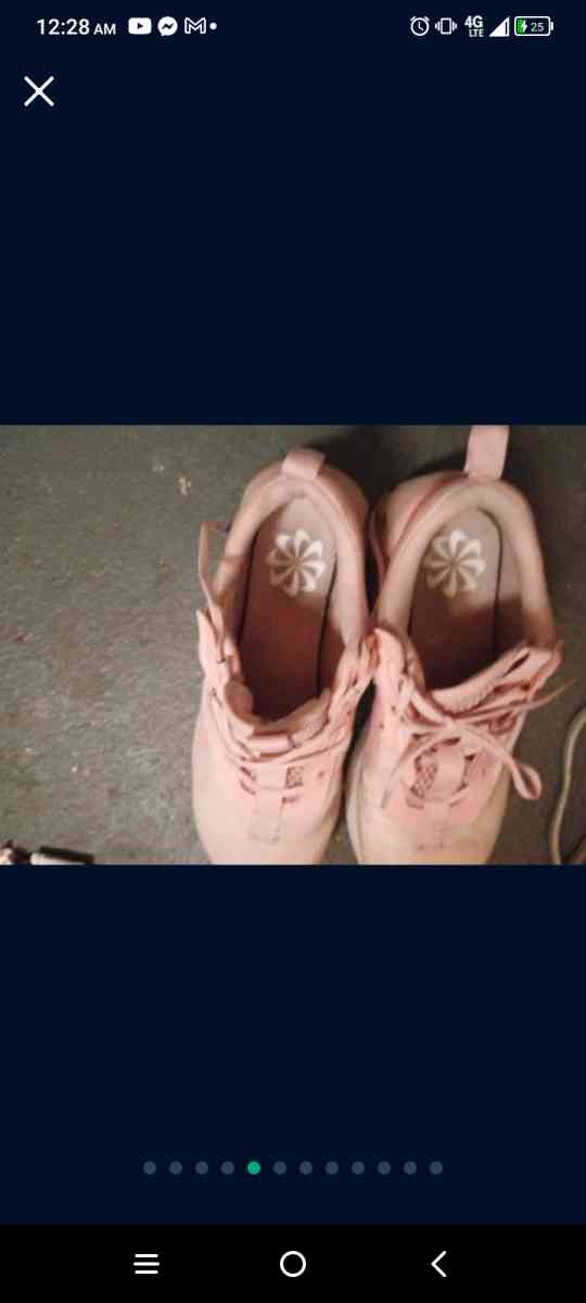 pink Nike air max women's size 6.5