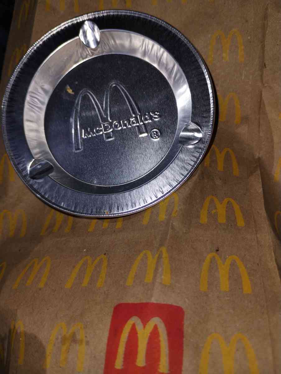 McDonald's ash trays