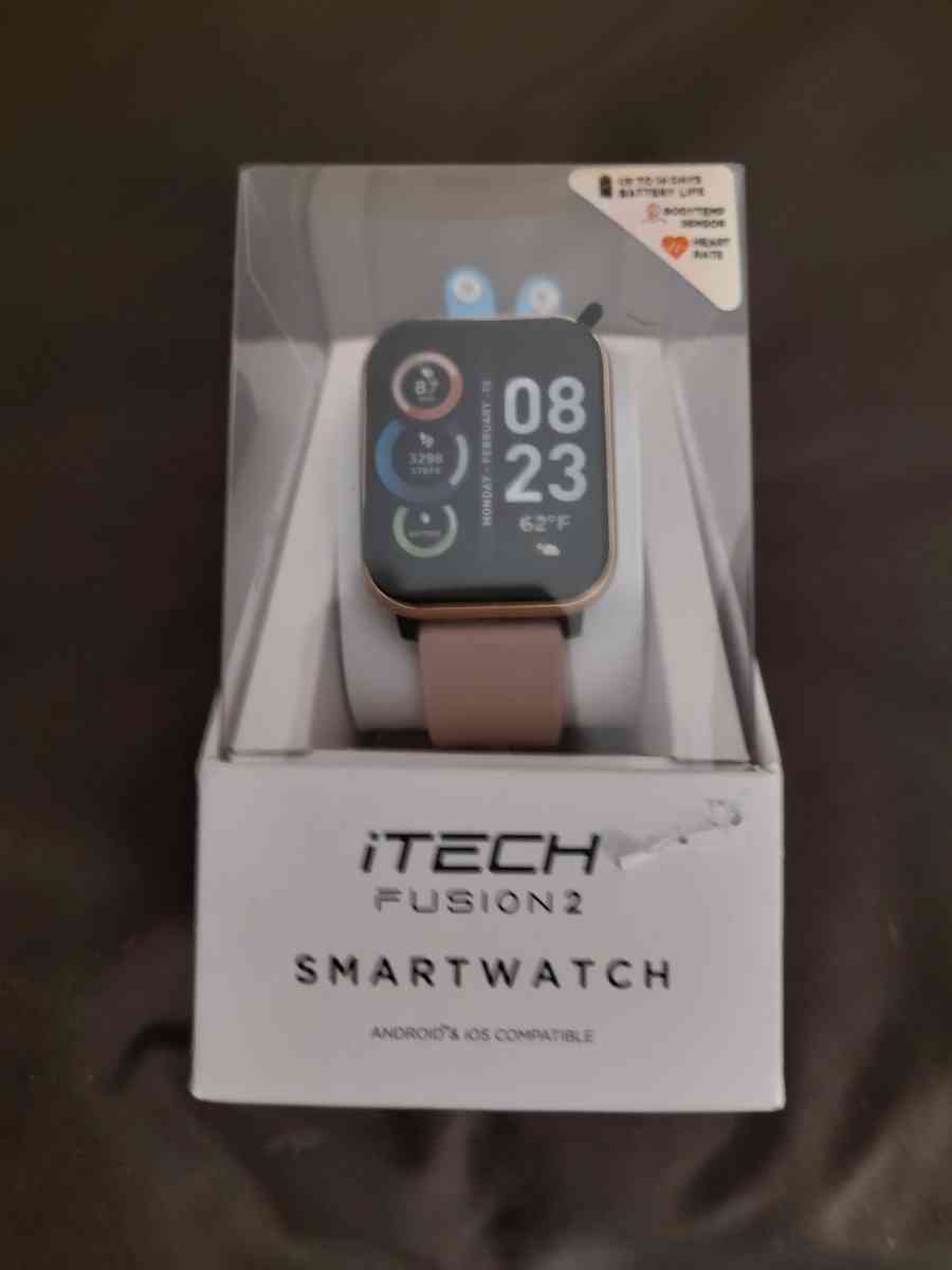 2 iTech Fusion 2 smart watches