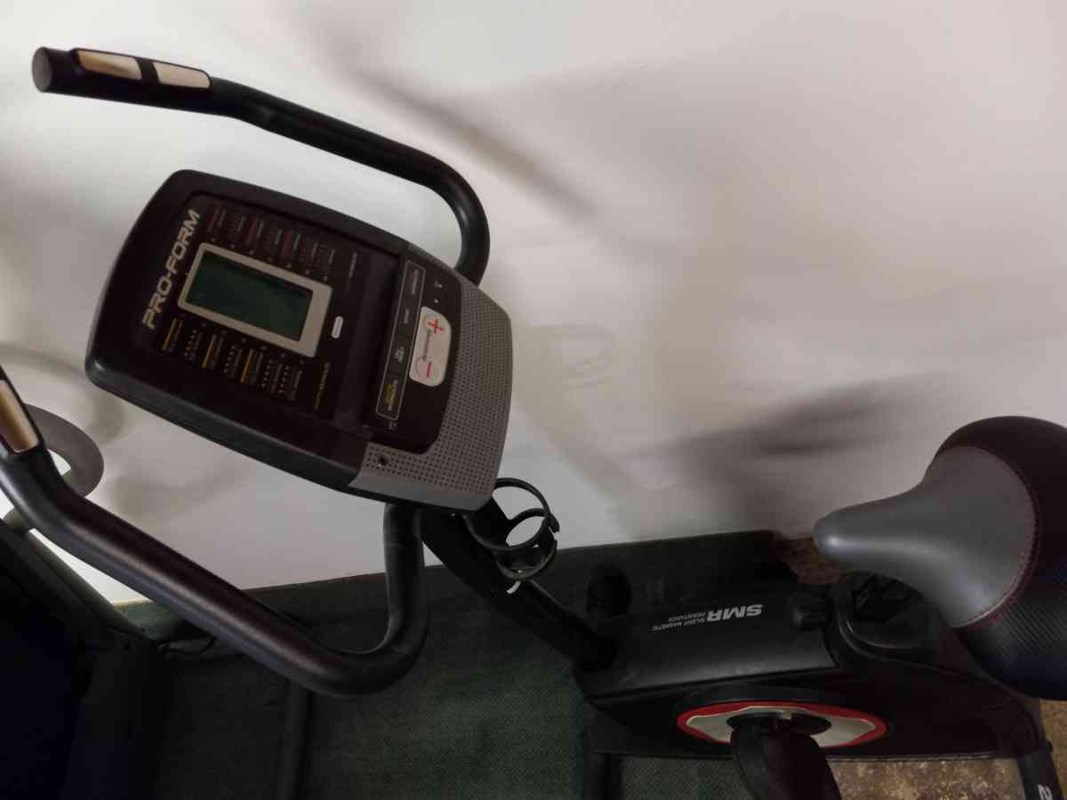 treadmill and bike