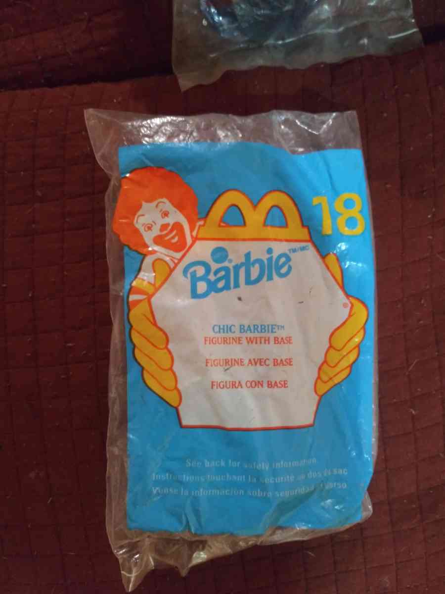 all Barbies 1990 McDonald's make me an offer
