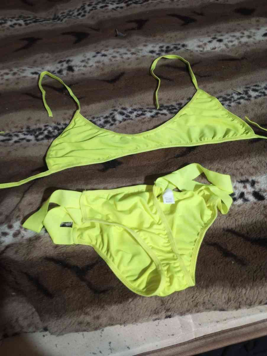 two piece bathing suit