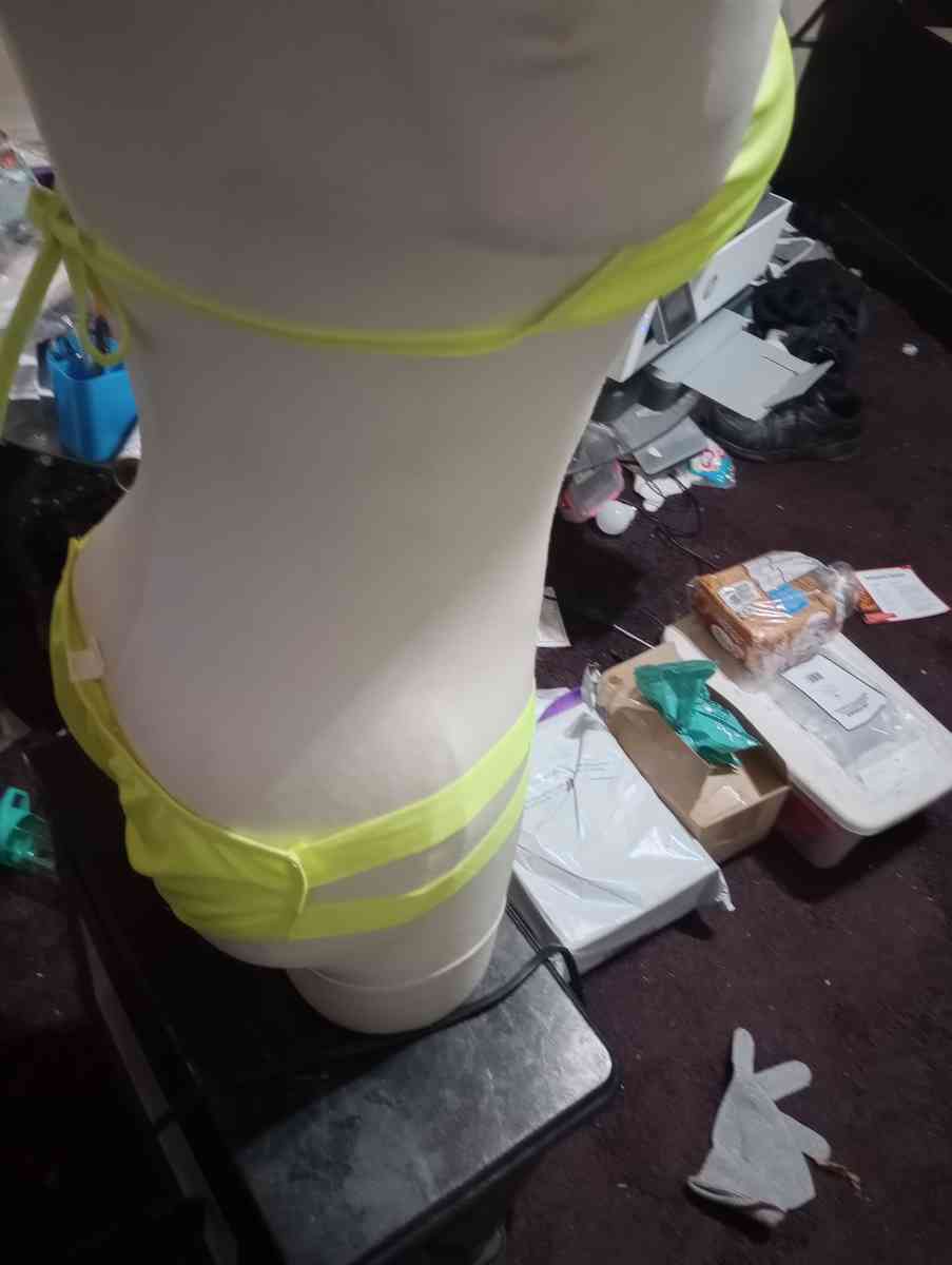 two piece bathing suit