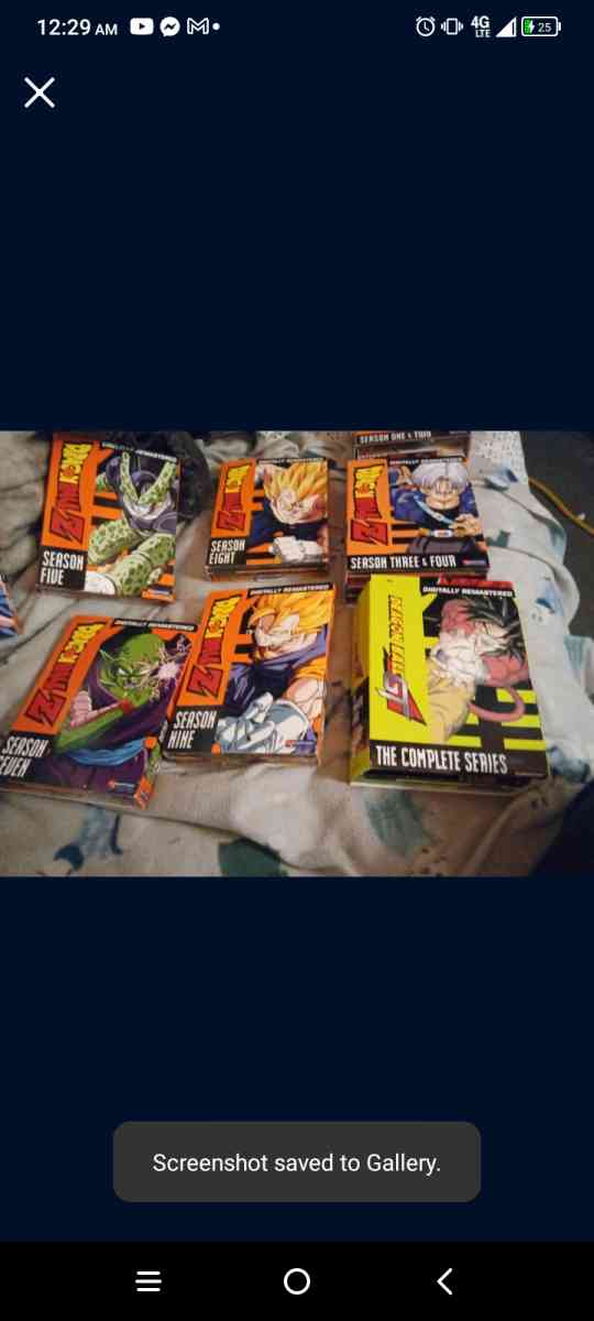 entire dragon ball z DVD collection