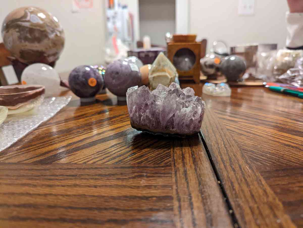 amethyst chunk Gem points